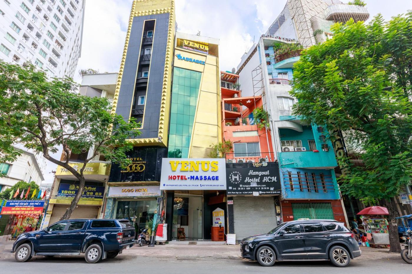 Venus Hotel & Massage - Bui Vien Walking Street Bandar Ho Chi Minh Luaran gambar